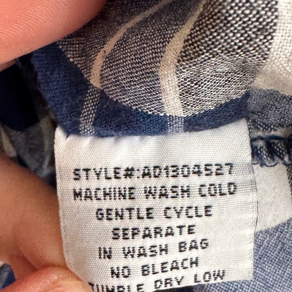 Adiktd Embellished Plaid Western Shirt, Size XL - Picture 7 of 7